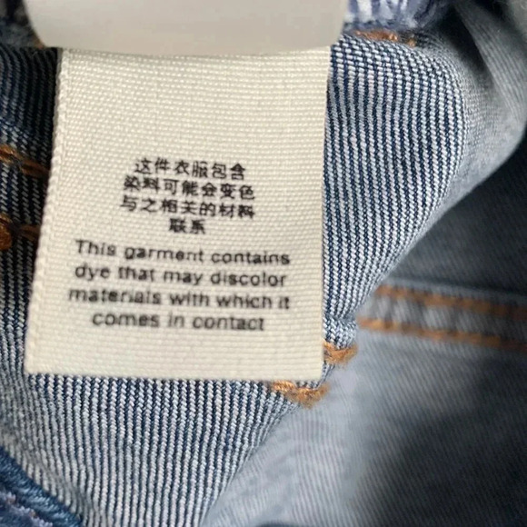 Free People Distressed Cutoff Shorts Waist 24 NWT - Picture 11 of 12